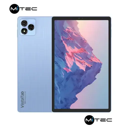 Itel Vista Tab 10 ▪️Taille de l'écran : 10 Pouces HD ▪️Résolution 800 x 1280  ▪️Une Sim 4G ▪️Selfie : 5 Mpx  ▪️Caméra Arrière : 8 Mpx  ▪️Smartphone Sous Androïde 13 ▪️Mémoire Ram : 4 Giga ▪️Mémoire interne : 128 Giga ▪️Processeur : Unisoc Tyger T606 UMS9230 ▪️Batterie : 6000 mAh 